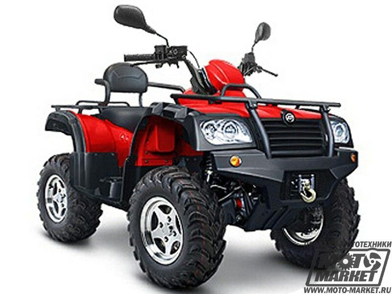 Квадроцикл CF MOTO CF500-2A. Описание, фото и техническая ...