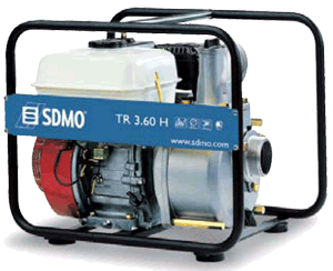 Фото генератора мотопомпы SDMO TR 3.60 H