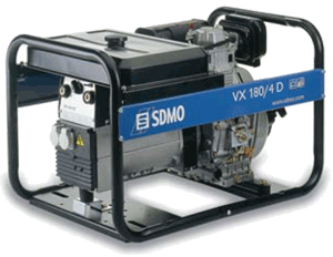 Фото генератора SDMO VX 180 / 4 DE