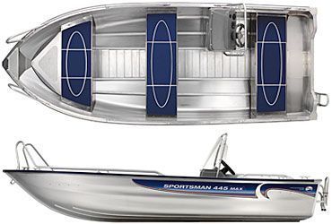 ����������� �������� ����� Linder Sportsman 445 MAX. ����.
