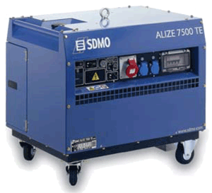   SDMO ALIZE 6000 E / 7500 TE