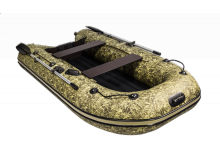 Надувная лодка Ривьера Компакт 2900 НДНД камуфляж камыш