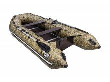 Надувная лодка Ривьера Компакт 3400 СК камуфляж камыш