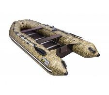Надувная лодка Ривьера Компакт 3600 СК камуфляж камыш