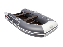 Надувная лодка Таймень LX 3200 СК графит/светло-серый