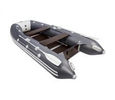 Надувная лодка Таймень LX 3400 СК графит/светло-серый
