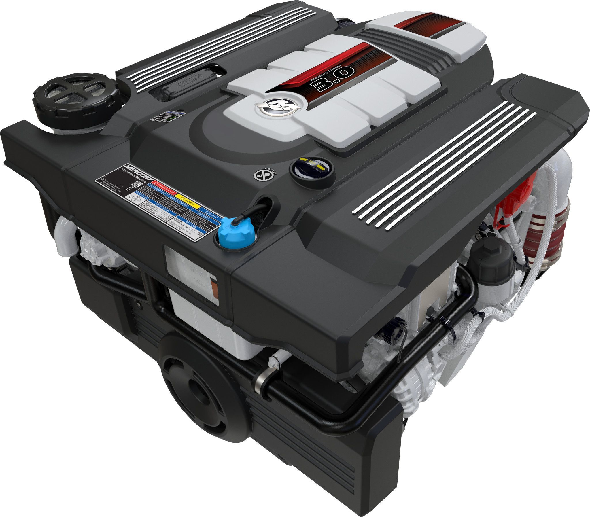 ��������� Mercury Diesel 3.0-230 DTS � ���������-�������� �������� BRAVO 3 X