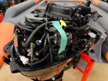 ��������� ����������� ���������� 12 � ��������� 76 ��, �������� ����� Mercury ME F9.9 M �������� ����������� ����������� � ������ �������� �����������.