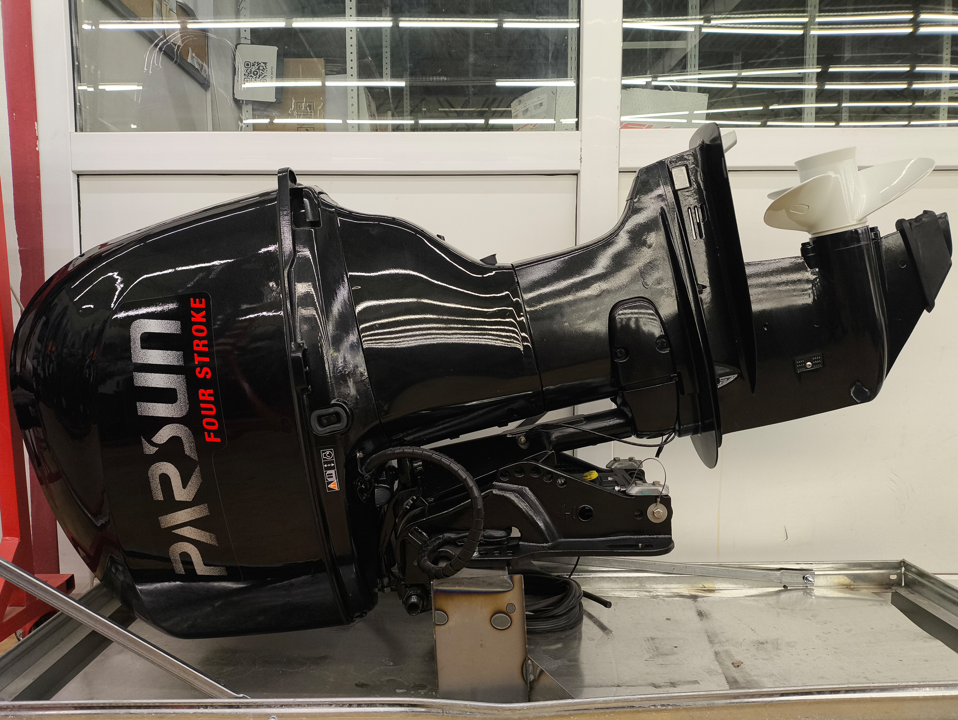 ������ �������������� �������� ����� Parsun F 60 FEL-T-EFI � ����������� �������� ������� EFI ��������� 60 �.�., ����������� ������� � ����������� ��� �� ������� ��������.