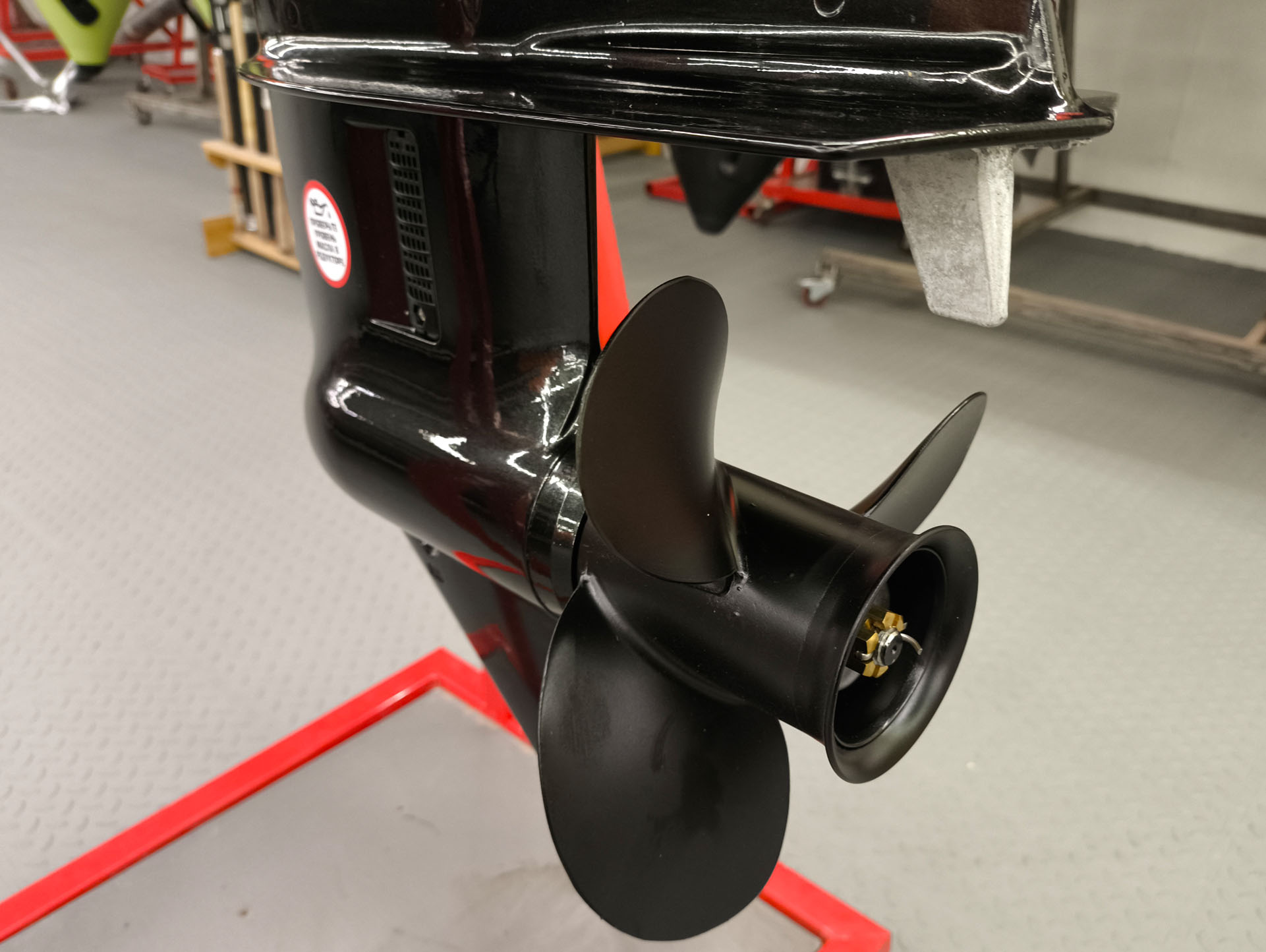 ������������ ����������� ������� ���� � ����� 9 ������ � ������������ ����� ��������� 1.85:1 ������������ �������� ���� � ������ Parsun T 9.9 BMS PRO �� ������ ���������.