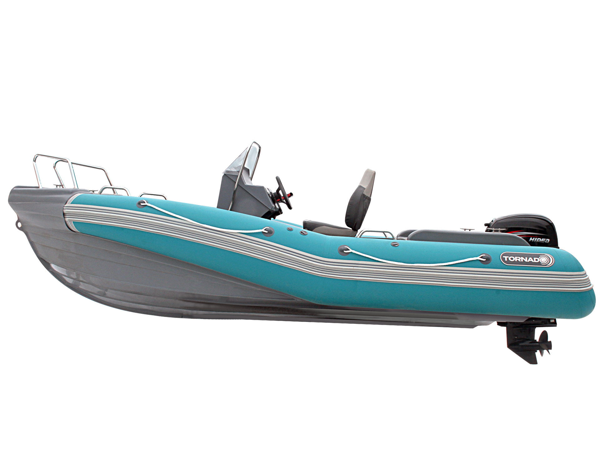 ������� �������� ����� RIB Angler Tornado 500 � ������� ������ �� ��� �������� 8 �� ����������� ����� � �������� �������� ��� ������� ������� �� ���������� ����� � ����.