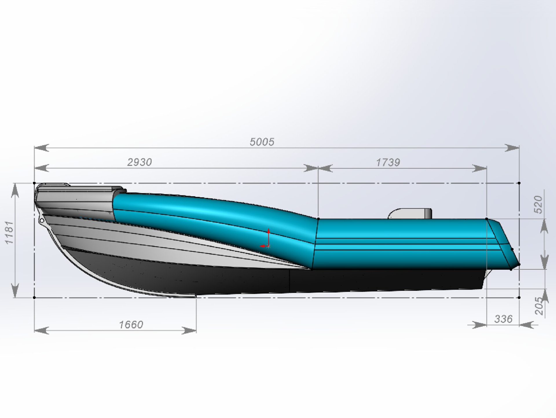 ������� RIB ��� ����� Angler Tornado 500 �� ��� �������� 8 �� ������������ �������� ������������� � �������� ������� �� ��������� � ������� ������.