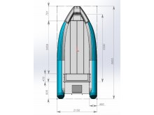 ������������� ����� Angler Tornado 500 ������ 5 ������ � ������� 215 �� ����� ���������� ������ 360 �� 135 �� ��� ����������� ���������� ���� ������� � ������ �� 500 ��.