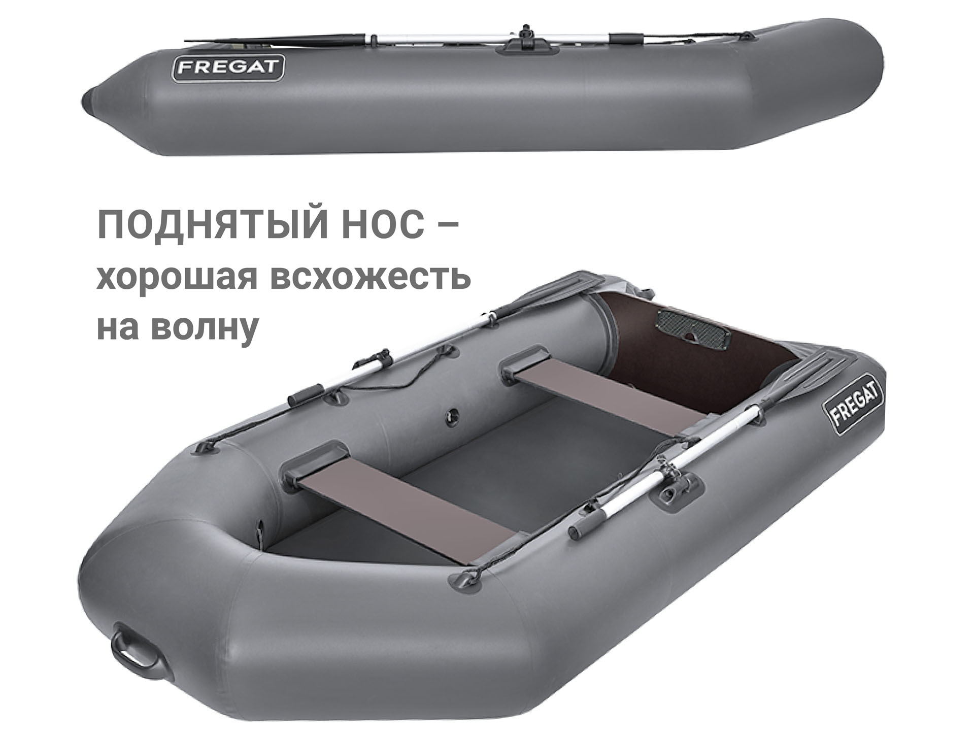 ��������� ����� �� 5 �.�. ������� ����� FRIGATE 280 E Light �� ������������� �� ��������� 30 ��/�, � ���������� ��������� �������� ������������ ������� ����� ��� ��������� �����.