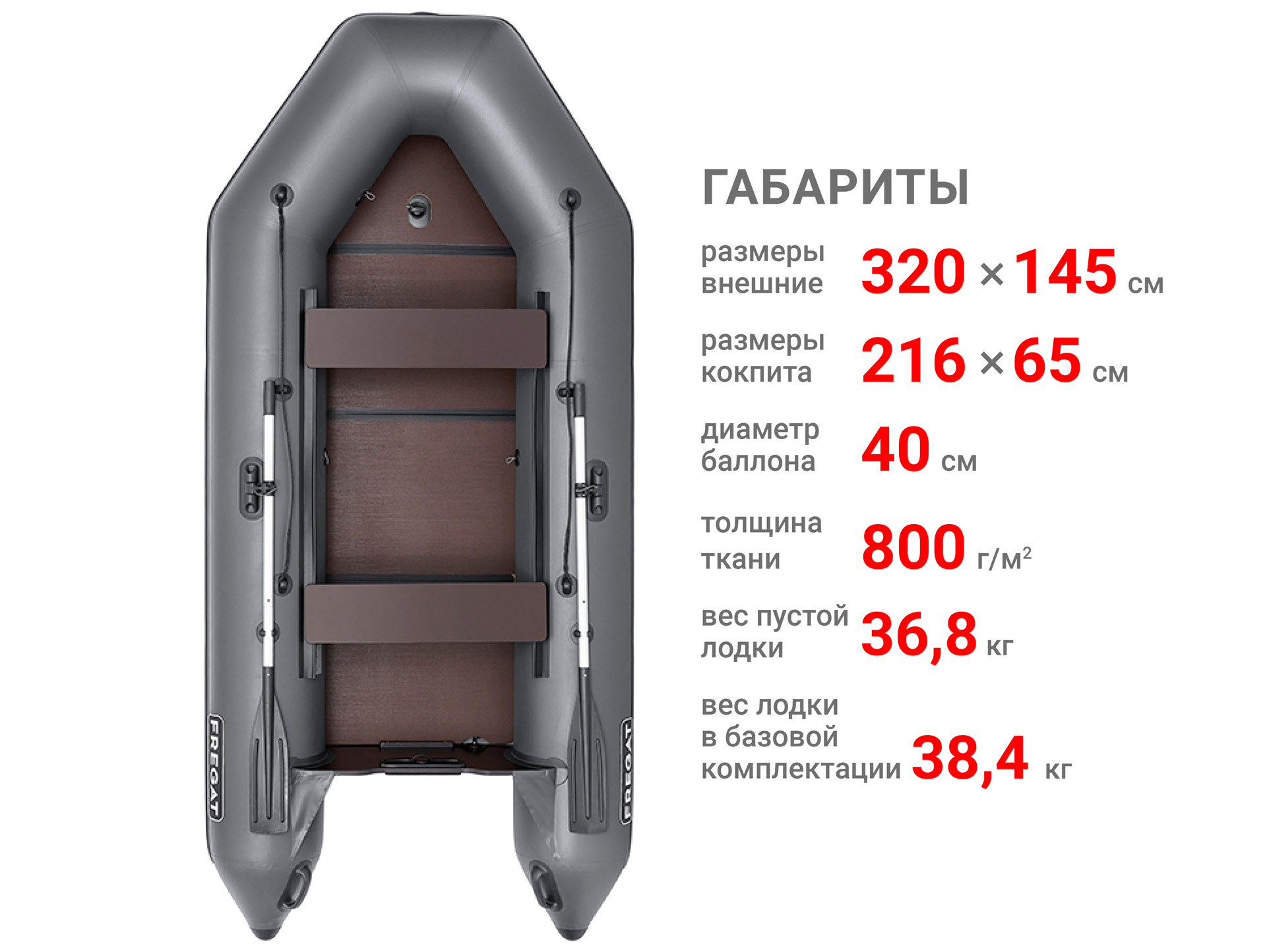 Ƹ����� ��� ����� FRIGATE 320 EK ������� �� ��������� ������-������ 9 �� � ���� ����������, ����������� ������������ ��� ������ �� �������.
