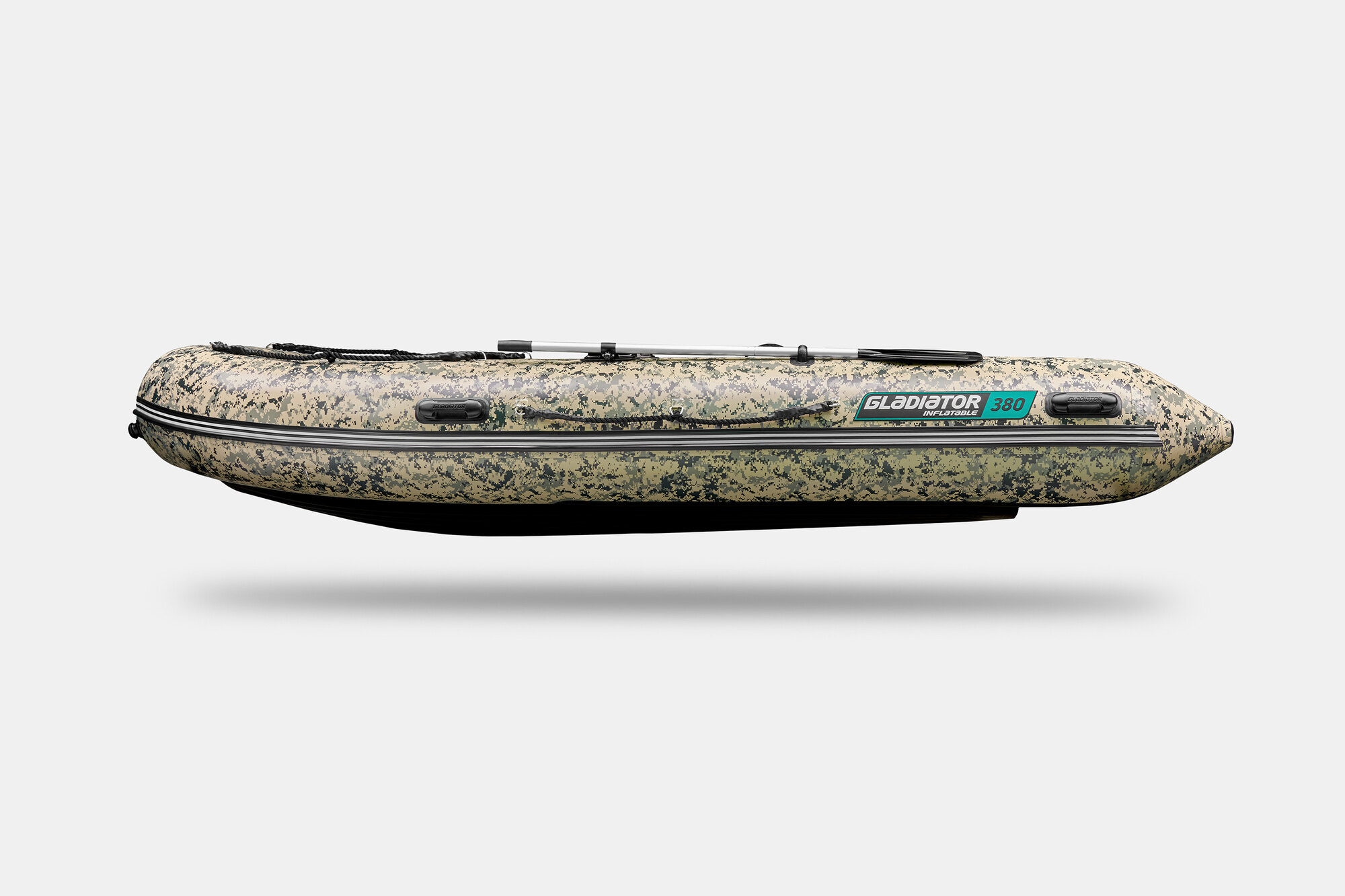 Лодка ПВХ Гладиатор E 380 S CAMO. Фото 1