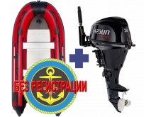  SMARINE SDP MAX-365 ()   +   Parsun F 9.9 ABMS-EFI PRO (20 ..)