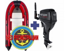  SMARINE SDP MAX-365 ()   +   Parsun F 9.9 BMS DC (15 ..)  