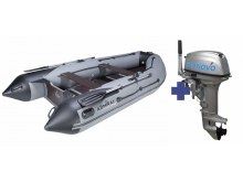 Надувная лодка Адмирал 360 Sport   + Лодочный мотор Seanovo SN 9.9 FFES Enduro