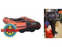 �������� ����� Reef ������ 340 ��   + ����������� ��������� �������� ��������� Sea-Pro T 9.9 Pro - ��� ���������, ������� ����� ��������� 9,9 �.�., �������� ��� ����� ������ ����� � �������� ��� ������� � ������. ������ � ��������.