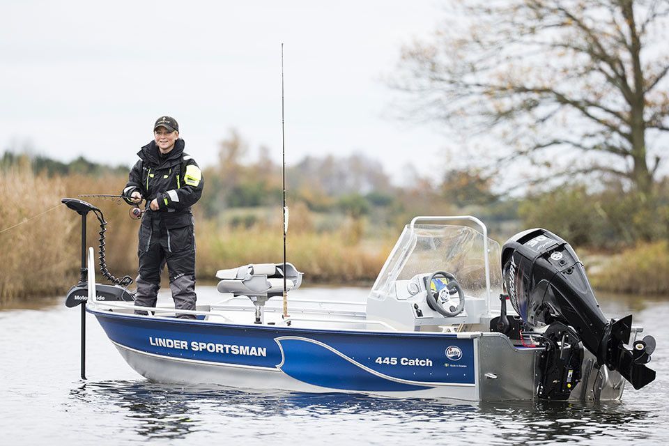    Linder Sportsman 445 Catch.  12