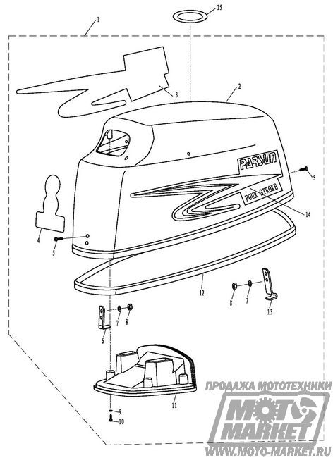      Golfstream Parsun F6 BM