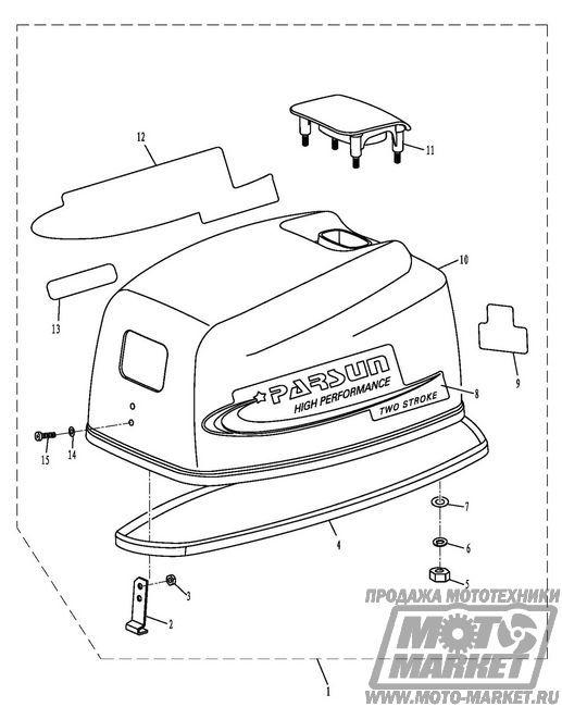      Golfstream Parsun T6 BM