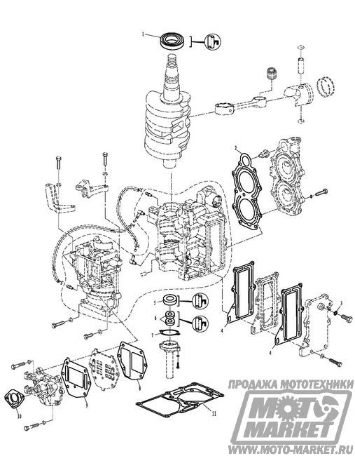  2.     Golfstream Parsun T9.8 BM