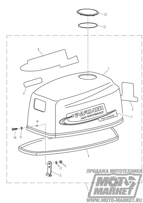       Golfstream Parsun T4 BM