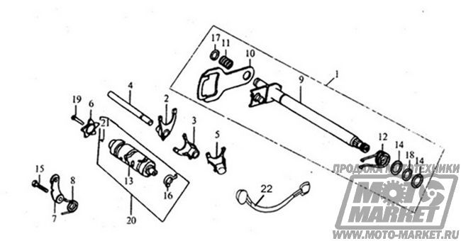    164FML, 200 cm3     Racer