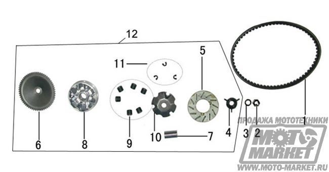   139QMB 50 cm3     Racer