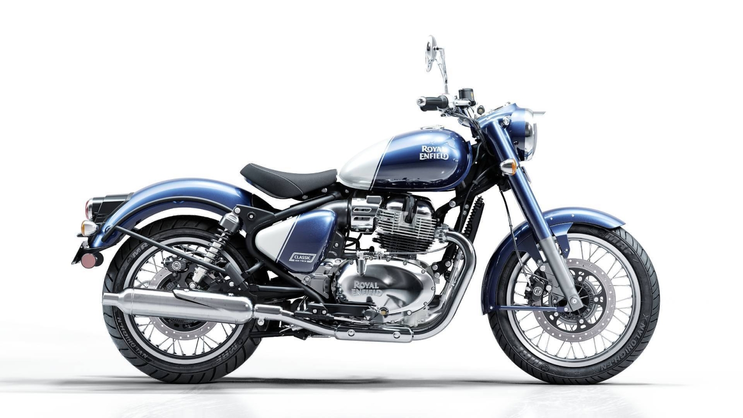 �������� Royal Enfield Classic 650 Base Bruntingthorpe Blue