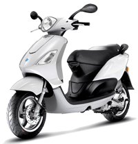 Итальянский скутер Piaggio Fly. Увеличить изображение...