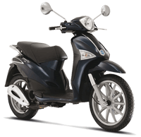 Итальянский скутер Piaggio Liberty 125. Увеличить изображение...