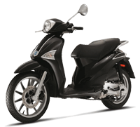 Итальянский скутер Piaggio Liberty 50 4T. Увеличить изображение...