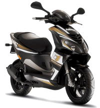 Итальянский скутер Piaggio NRG Power DD. Увеличить изображение...